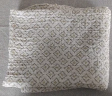 Wendy Bellissimo Thin Muslin Cotton Receiving/Swaddle Blanket Brown/Tan Diamonds