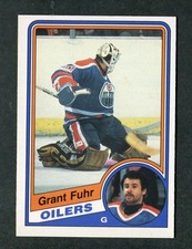 Grant Fuhr Edmonton Oilers Goalie NHL Hockey Card 1984-85 O-Pee-Chee #241 O-P-C