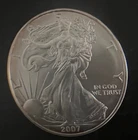 2007 American Silver Eagle 1 oz .999 Fine Silver Coin
