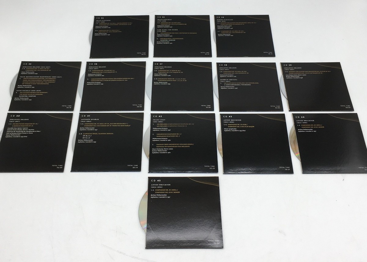 Herbert von Karajan 1938–1960 Collection 117 CD Box Set