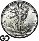 1946 Walking Liberty Half Dollar, Choice Unc+