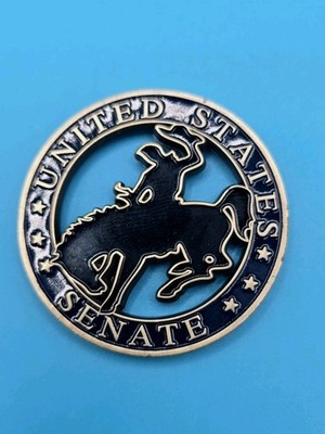 US Senator Wyoming Personal Presentation Challenge Coin
