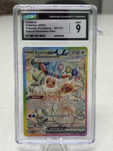 Eevee ex graded CGC 9 for sale on eBay