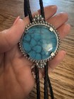Vintage Turquoise Bolo Tie — photo 2