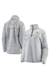 New W/Tags Officially Licensed NFL G-III Women's Sherpa 1/4 Zip Pullover