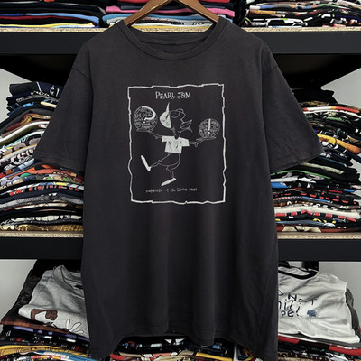 90s Pearl Jam Tour Rare T-Shirt Black M