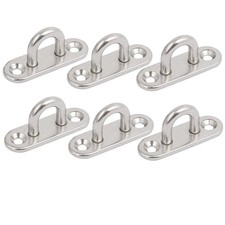 316 stainless steel 5mm thick oblong sail ring shadow eye pad 6pcs