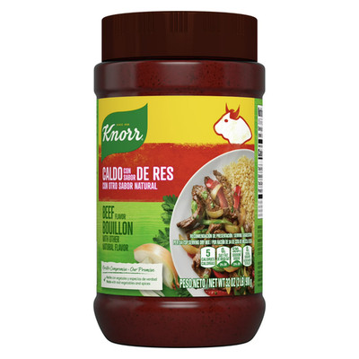 Knorr Granulated Beef Bouillon Ground Seasoning, 2.0 lb Jar, Free Shipping....