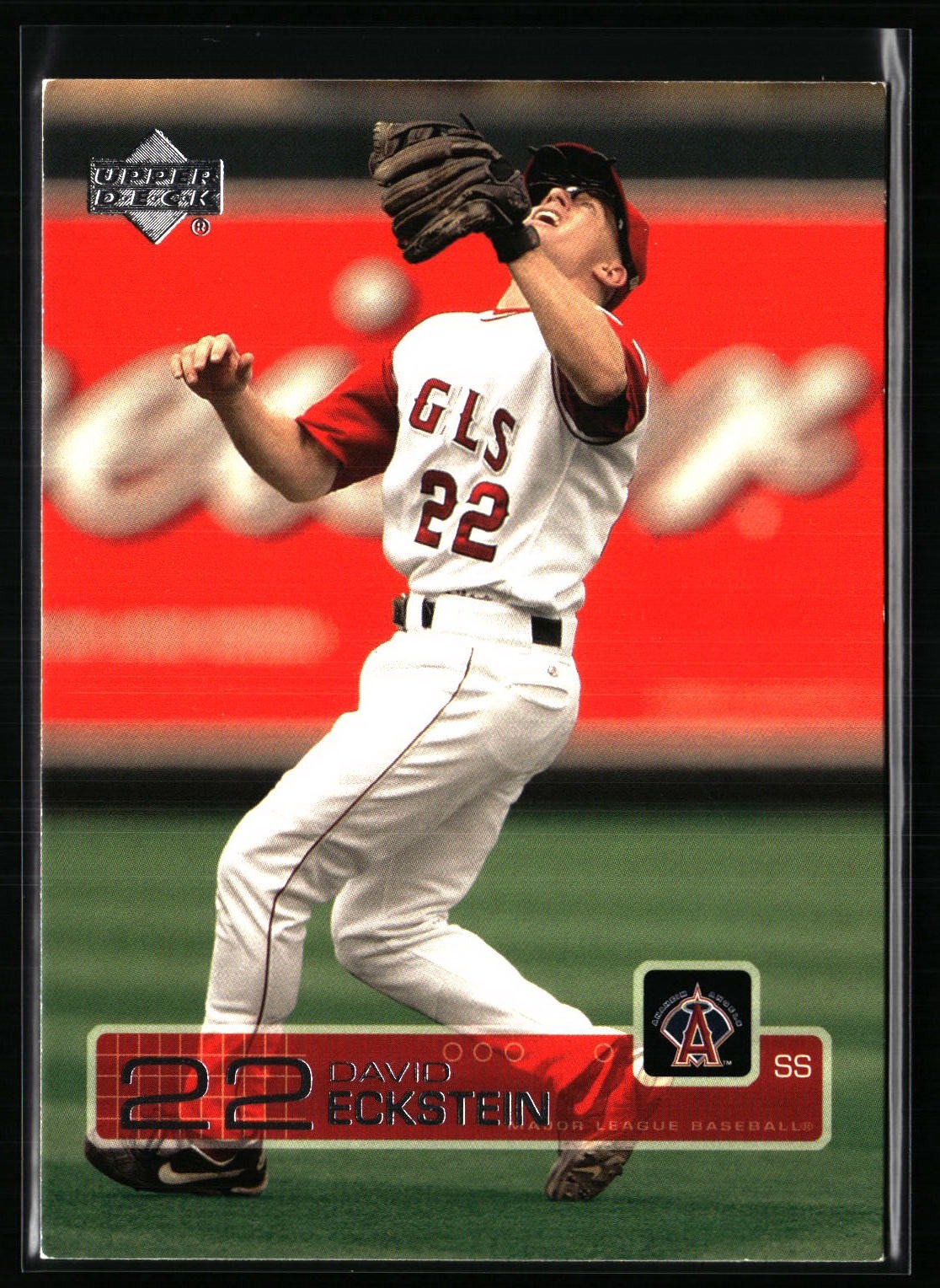 David Eckstein 2003 Upper Deck #34 Anaheim Angels