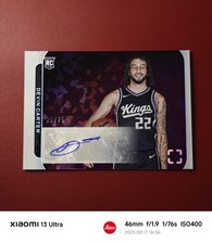 2024-25 Panini Photogenic Devin Carter RC Auto 29/75 Kings