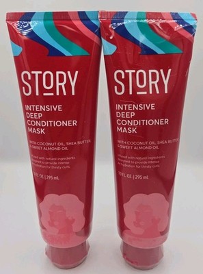 Lot of 2 Story Intensive Deep Conditioner Mask For Curly Hair 10 fl oz
