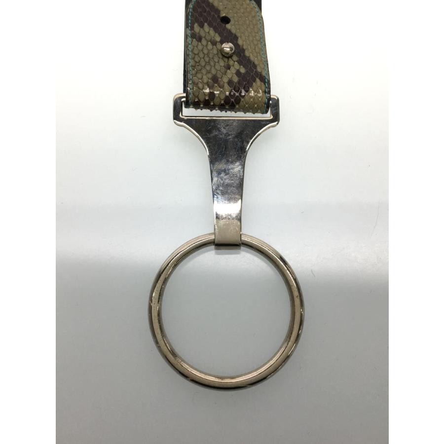 Used GUCCI◆96ss/Python/Partially turned-up belt/L… - image 4