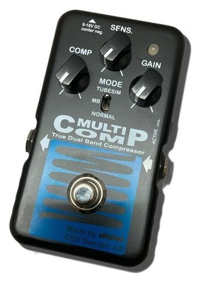 EBS Multi Comp Blue Label Compressor Pedal 5836 getestet & funktioniert