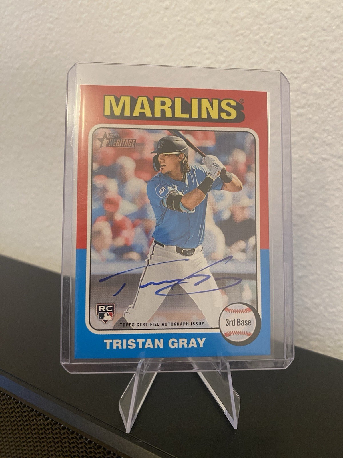 2024 Topps Heritage   - Real One Autographs Tristan Gray #ROA-TG (AU, RC)