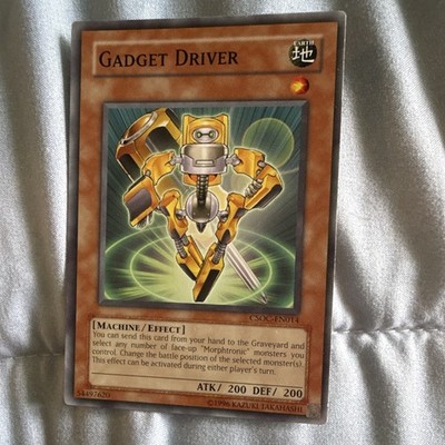 Konami Yu-Gi-Oh! Gadget Driver CSOC-EN014 Effect English Regular ATK 200 DEF 200
