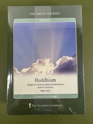 Teaching Company Great Courses BUDDHISM Religion Malcolm D. Eckel DVD & Book Set