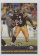 2022 Panini Clearly Donruss Retro 2002 Green /25 Jerome Bettis #02-19 HOF 0c2