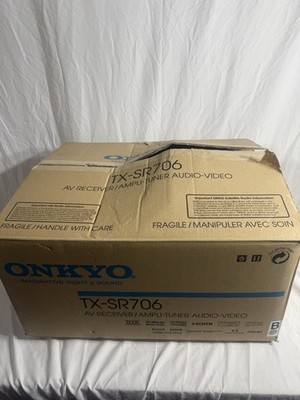 Onkyo TX-SR705 AV Receiver 7.1 Channel Home Theater- HDMI  - Used OPEN BOX