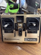 Rare Vintage Futaba FP-T7FGH RC Helicopter Pl...