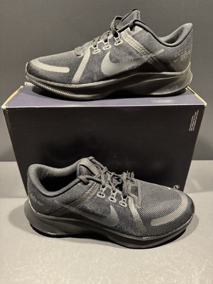 NEW Nike Quest 4 Triple Black Dark Smoke Grey Sneakers Shoes Men's 9.5
