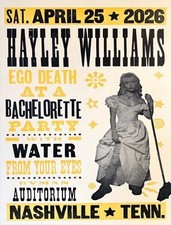 Halley-Williams-Nashville-Tennessee-2026-Night-1-Venue-Poster-At-Ryman-Auditoriu