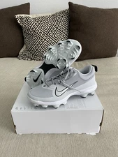 Nike Force Trout 9 Pro MCS Baseball Cleats Wolf Gray FZ0915-002 Men’s Size 8.5