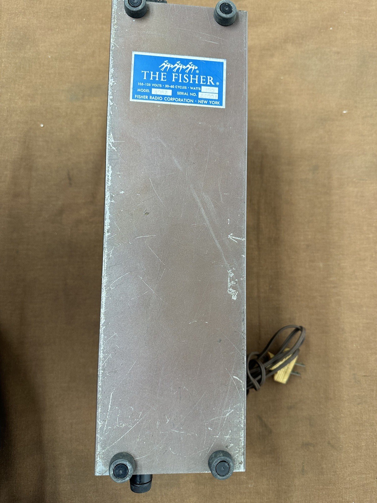 fisher 80az Mono Tube Amplifier 