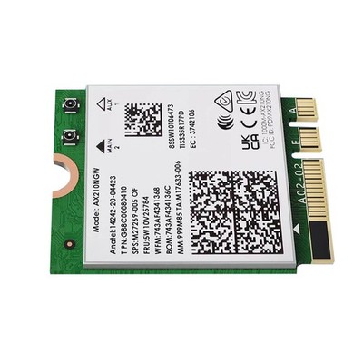 1* WiFi 6E AX5400 M.2 Module With NGFF/M.2 Connector For Intel AX210NGW