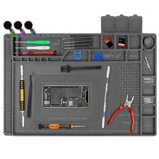 932 F Silicone Soldering Mat Heat-Resistant Magnetic Electronics PC Phone Repair