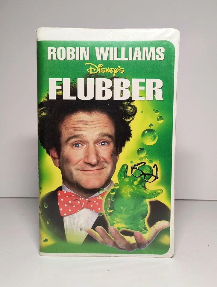 FLUBBER 1998 VHS Disney's Robin Williams Clamshell Edition - Vintage - Tested - Image 3 of 4