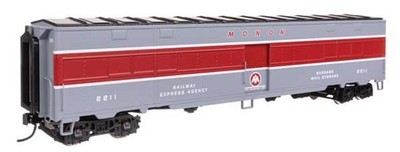 Walthers Proto 920-10828 HO CBQ Troop Kitchen Car Monon #2211