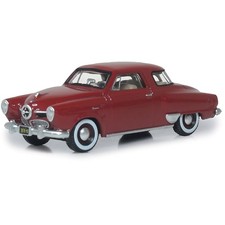 1950 Studebaker Champion Starlight Coupe - Commanche Red