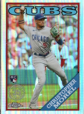 2023 Topps Chrome #88BC-20 Christopher Morel 1988 Topps Baseball 35th Anniv