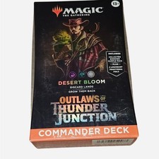 Outlaws of Thunder Junction: Commander Deck - Desert Bloom MTG Brand New Sealed