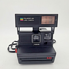 Polaroid 600 Land Camera Model 640 Vintage Instant Film Camera - Untested