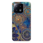 Xiaomi 13 Mandalla Compatible Printed Silicone Case Blue