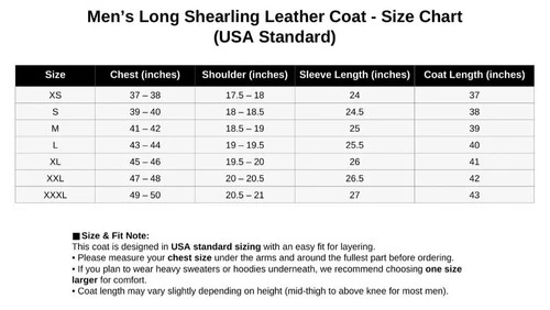 Mens Genuine Leather Shearling Coat Black Brown Fur Lined Winter Jacket image 7