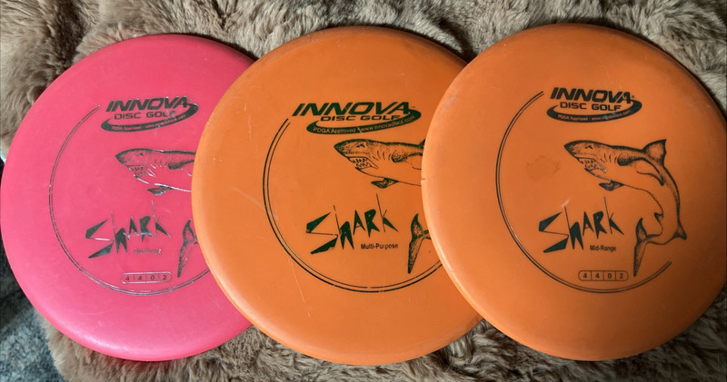 Innova Champion Shark Mid-Range Disc Golf Disc - LOT 3x Multi-Purpose San Marino