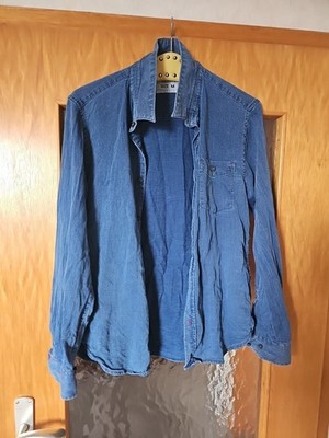 Herren Hemd Jeansoptik Jean Pascale Größe M