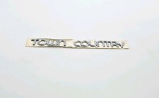 1996-2000 Chrysler Town Country Rear Emblem Badge Symbol Logo Chrome