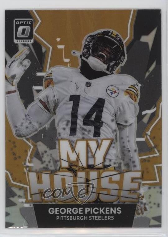 2022 Panini Donruss Optic My House! Holo Prizm George Pickens Rookie RC 0p5x