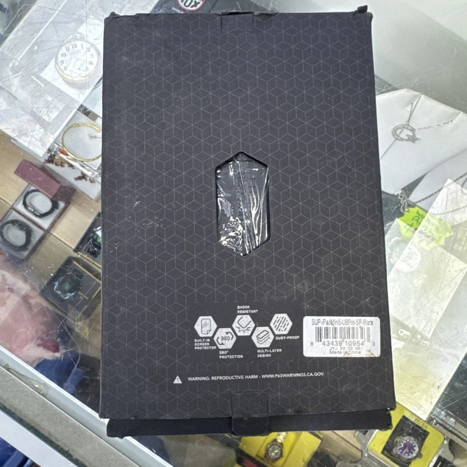 NUEVO Unicorn Beetle Pro Series Supcase iPad Mini 5 Estuche Negro Antigolpes Foto 2 de 4