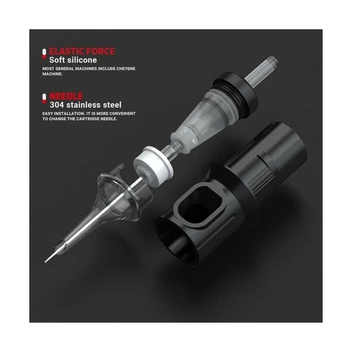 10 Tattoo 3rd Generation Pro Cartridge Needles  #10' #12's Sterile Disposable image 6