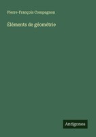 ÉLéMents De GéOméTrie Pierre-FrançOis Compagnon Taschenbuch FranzöSisch 2025