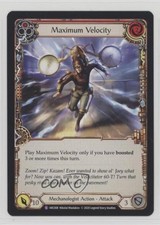 2020 Flesh and Blood - Arcane Rising Maximum Velocity #ARC008