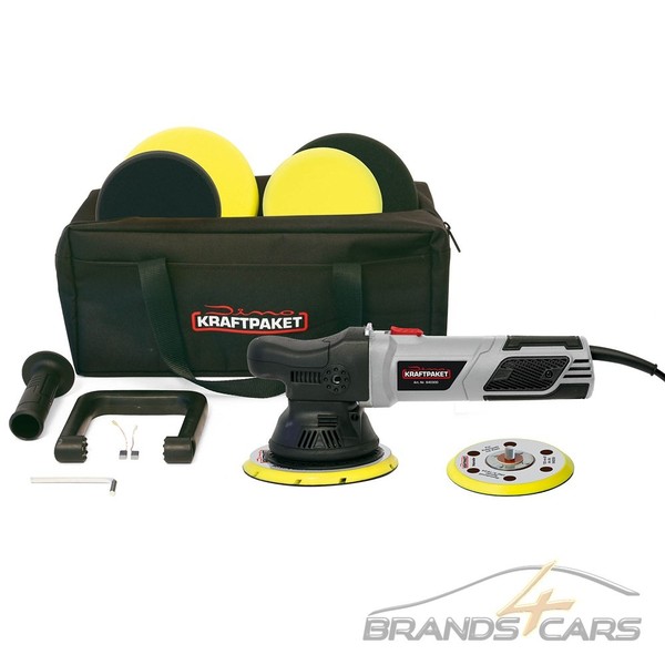 Dino Kraftpaket EXZENTER-POLIERMASCHINE 125/150Mm StÜTzteller 15MM HUB 900W 417-image