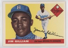 1995 Topps Archives Brooklyn Dodgers Jim Gilliam #91 rg5