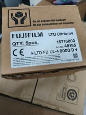 20x FUJIFILM 15716800 LTO ULTRIUM 4 DATA TAPE CARTRIDGE w/Barcodes 20