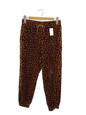 WACKO MARIA Bottom S Velour BRW Leopard