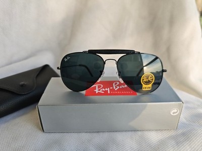 Ray Ban Aviator RB3422 Sunglasses Large 58mm Gray Lens/Black  display picture 2